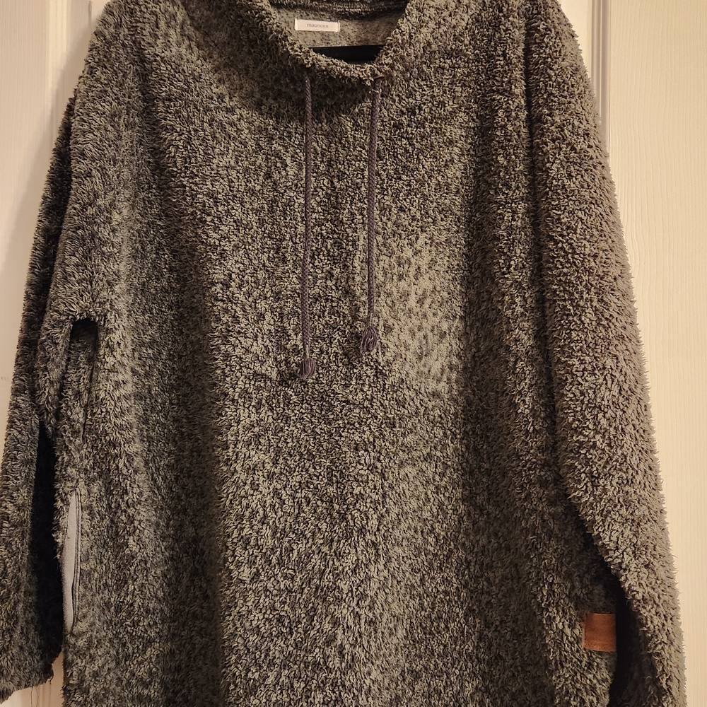 Maurices Charcoal Cowl Neck Pullover